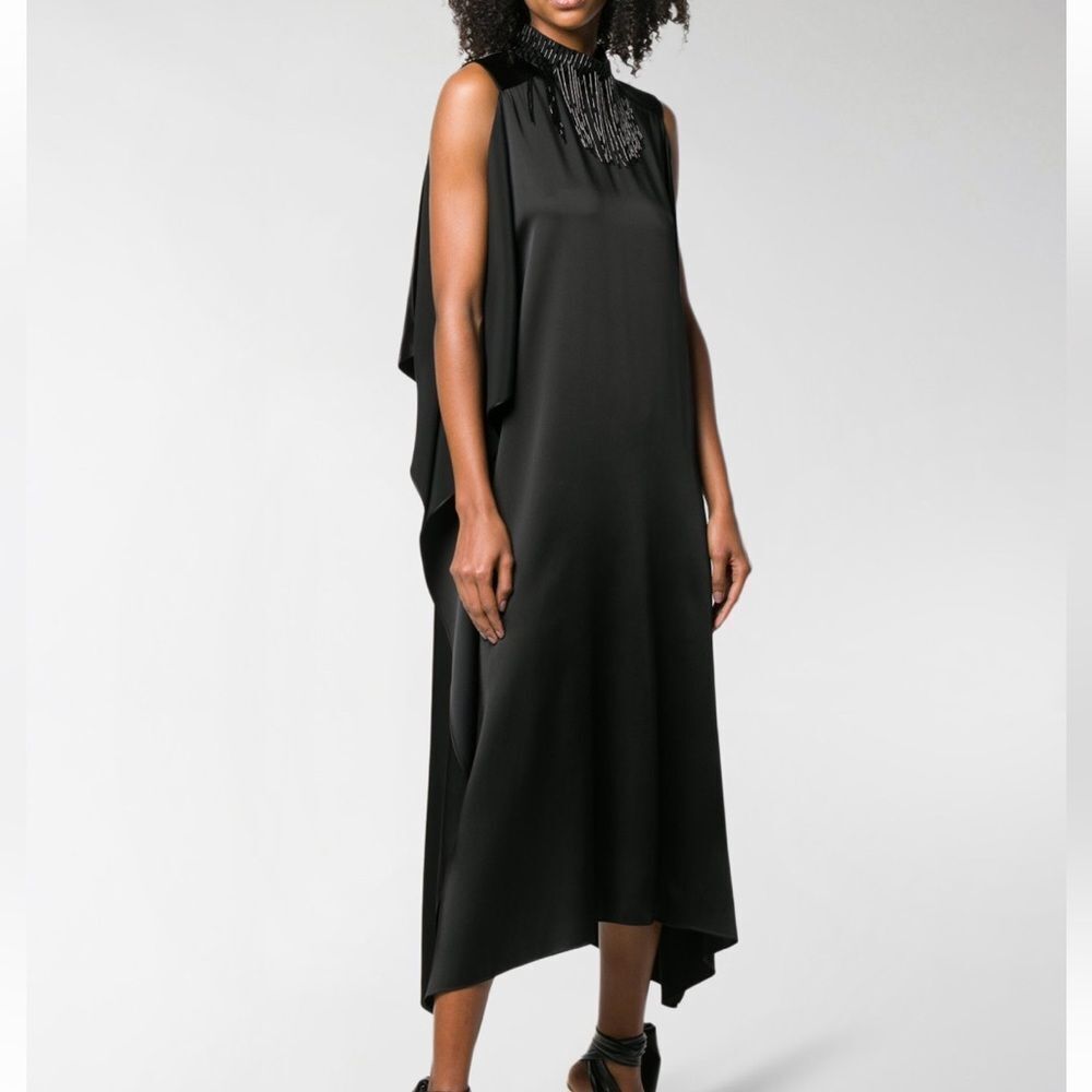 Christopher Kane Satin Fringe Dress - Picture 3 of 8